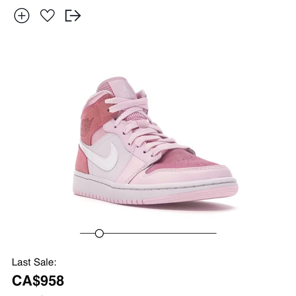 Digital pink air jordan 1